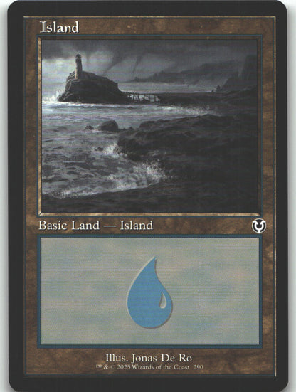 Island (290) (Retro Frame)