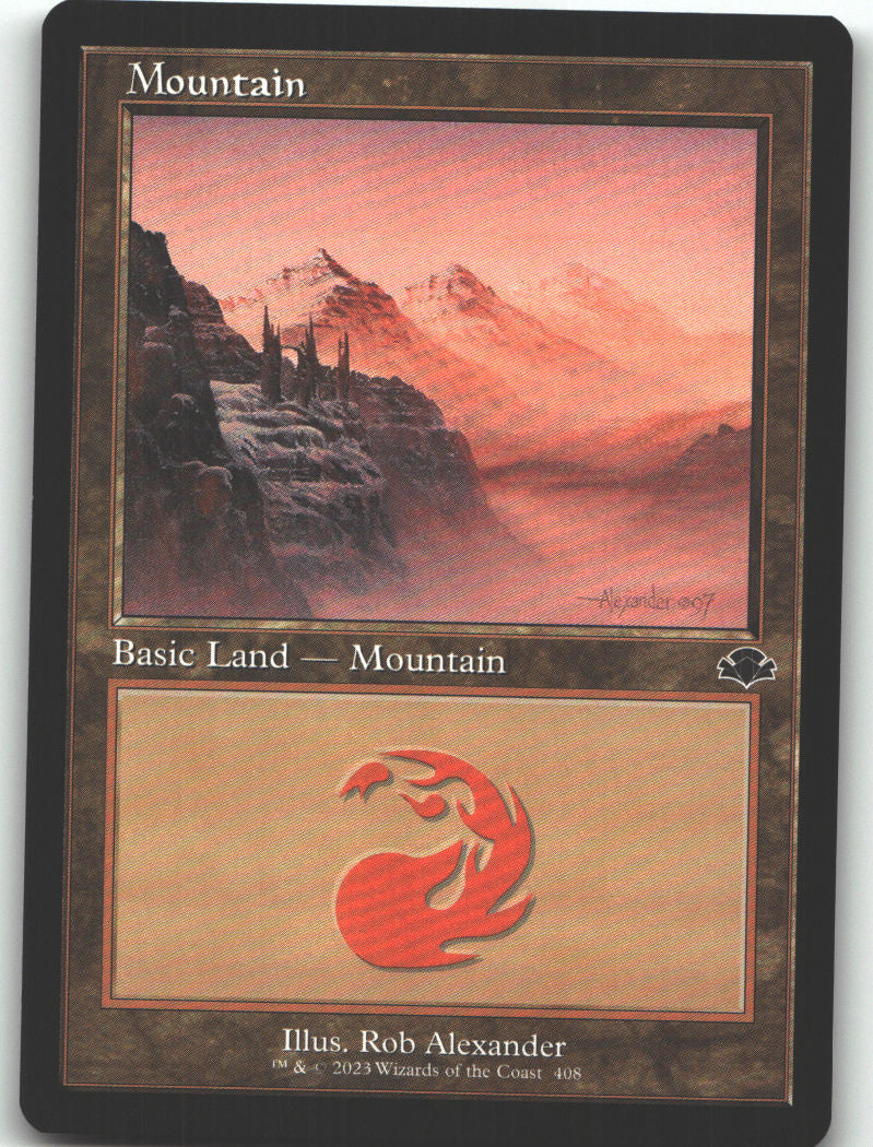 Mountain (408) (Retro Frame)