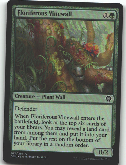 Floriferous Vinewall