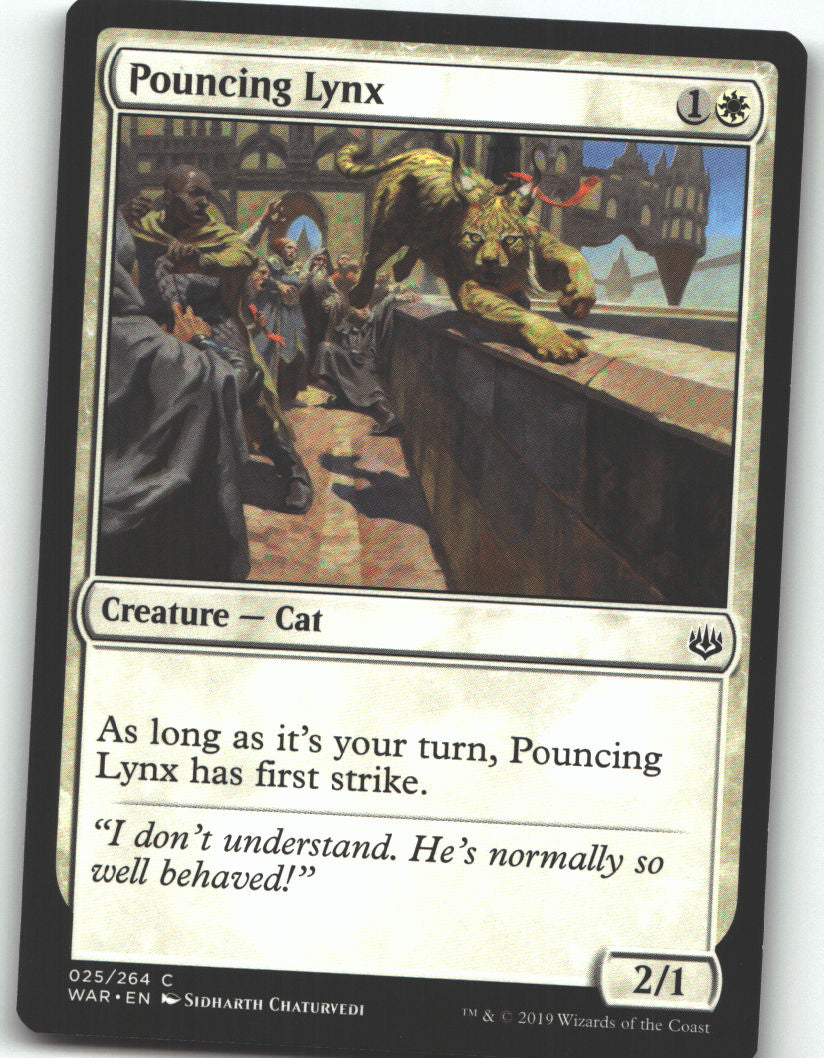 Pouncing Lynx