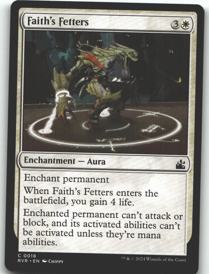 Faith's Fetters