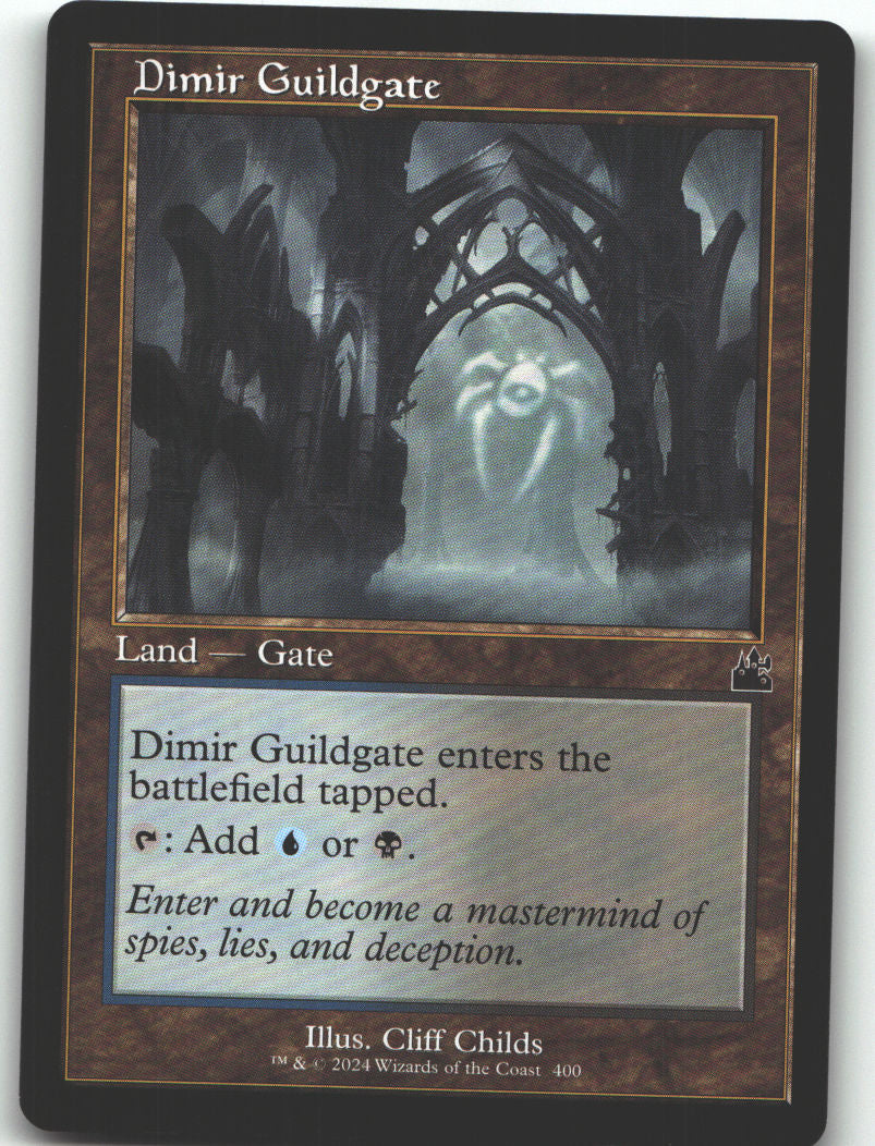 Dimir Guildgate (Retro Frame)