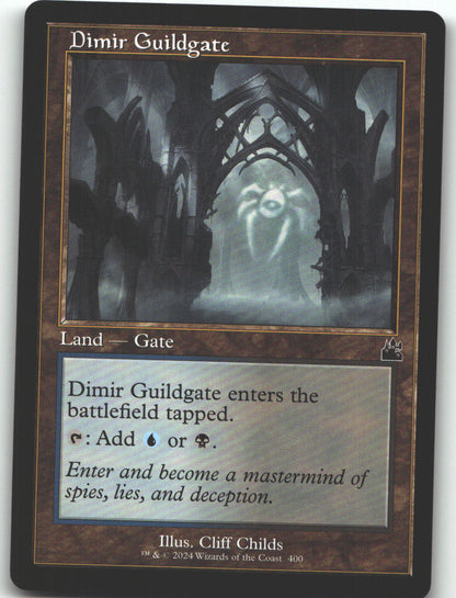 Dimir Guildgate (Retro Frame)