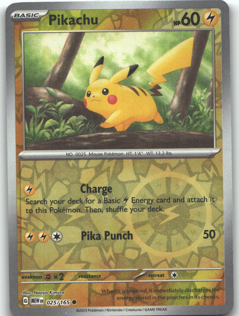 Pikachu - 025/165