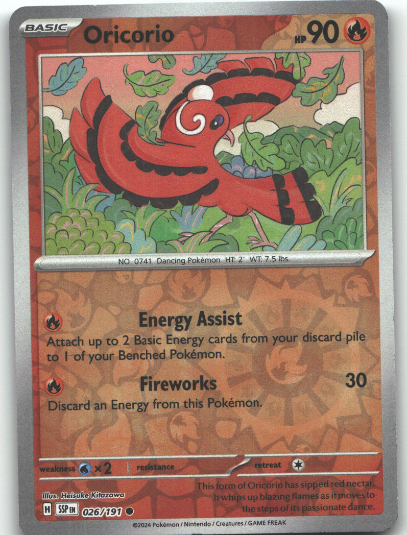 Oricorio - 026/191