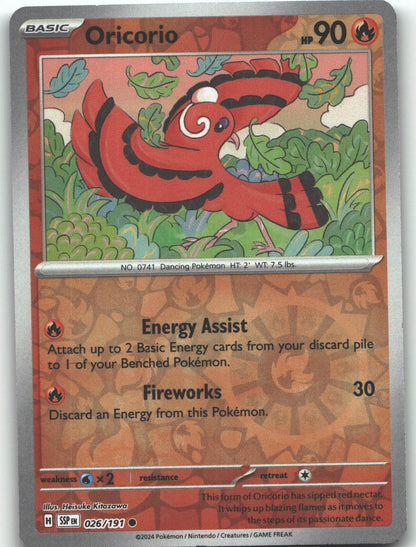 Oricorio - 026/191