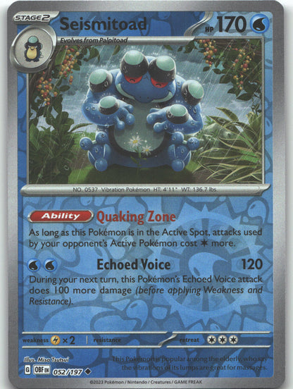 Seismitoad