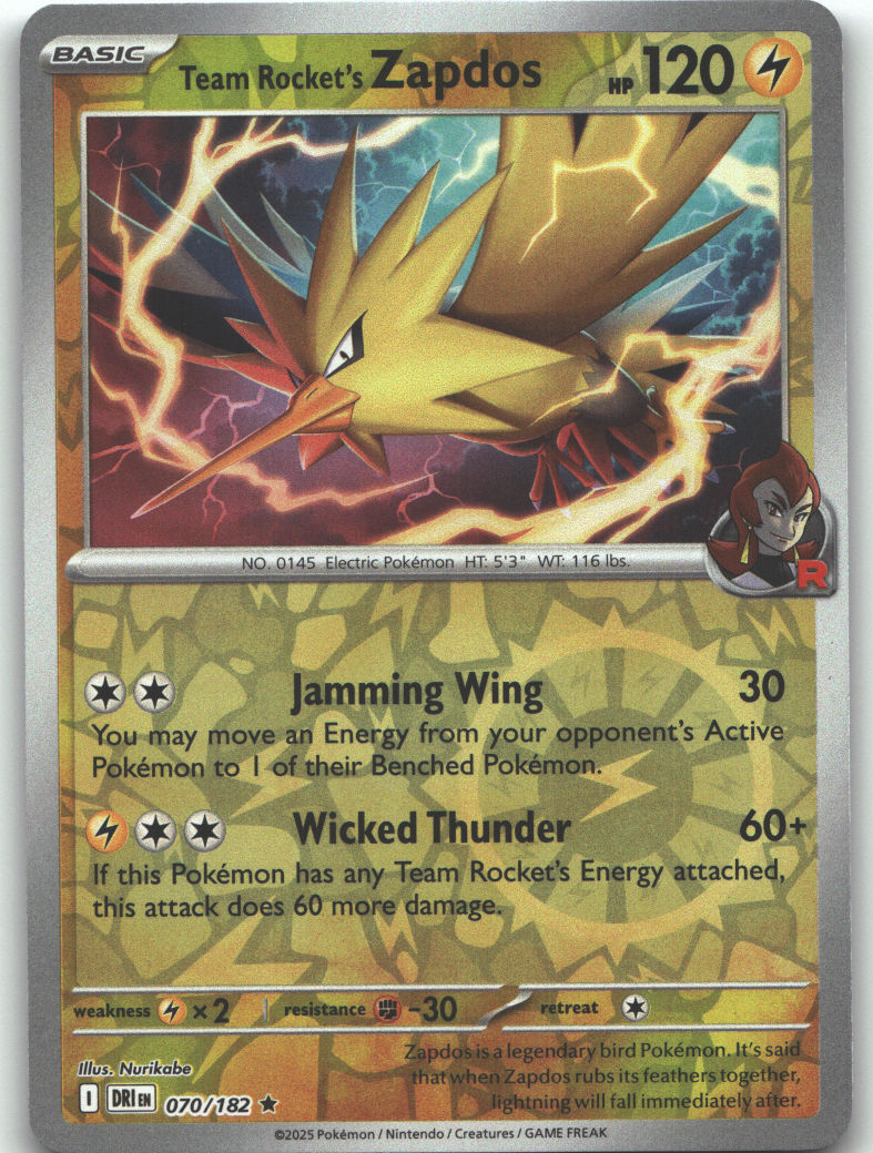Team Rocket's Zapdos