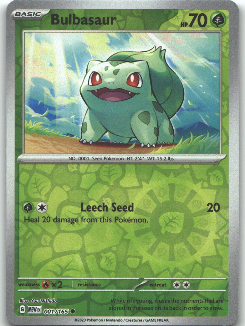 Bulbasaur - 001/165