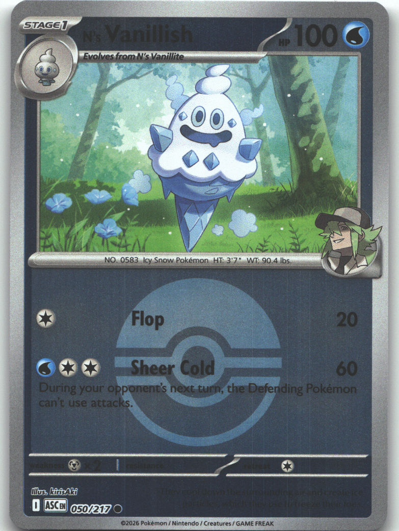 N's Vanillish (Poke Ball)
