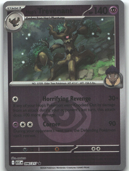 Hop's Trevenant - 096/217 (Energy Symbol Pattern)