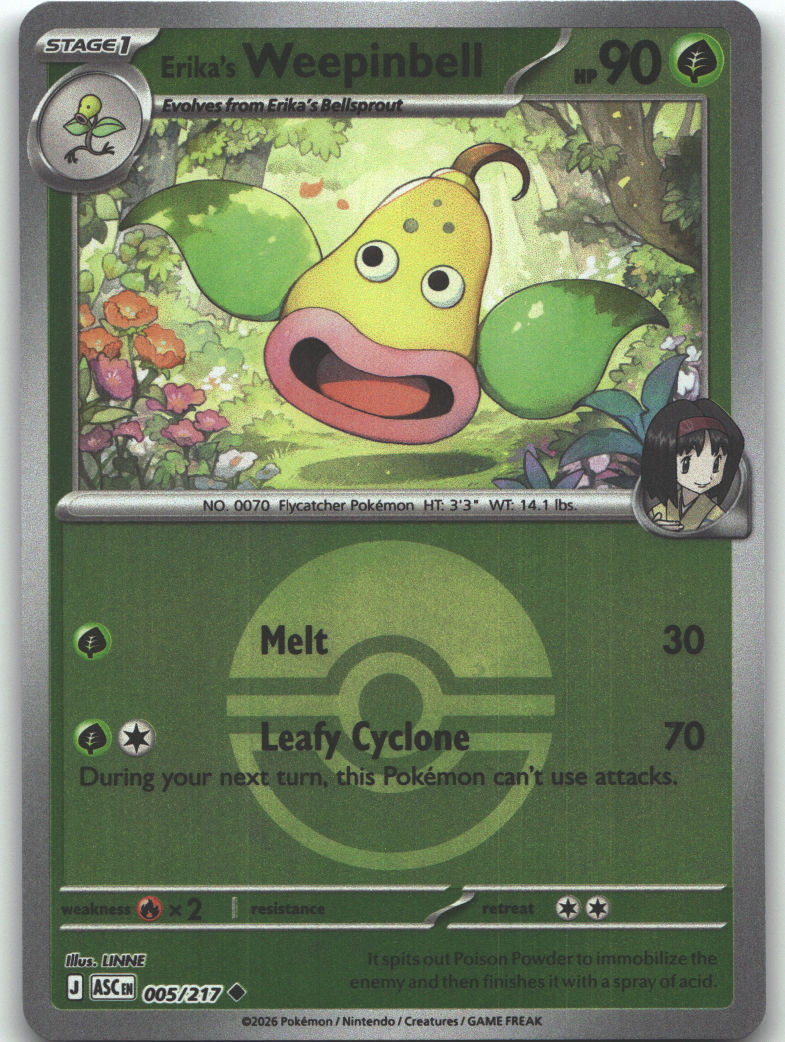 Erika's Weepinbell (Poke Ball)