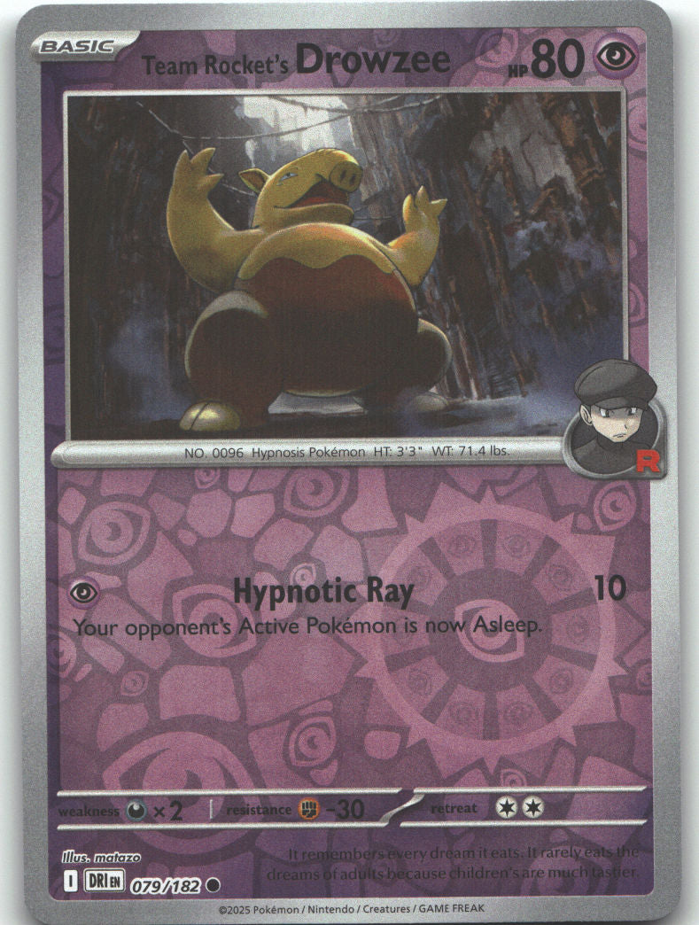 Team Rocket's Drowzee