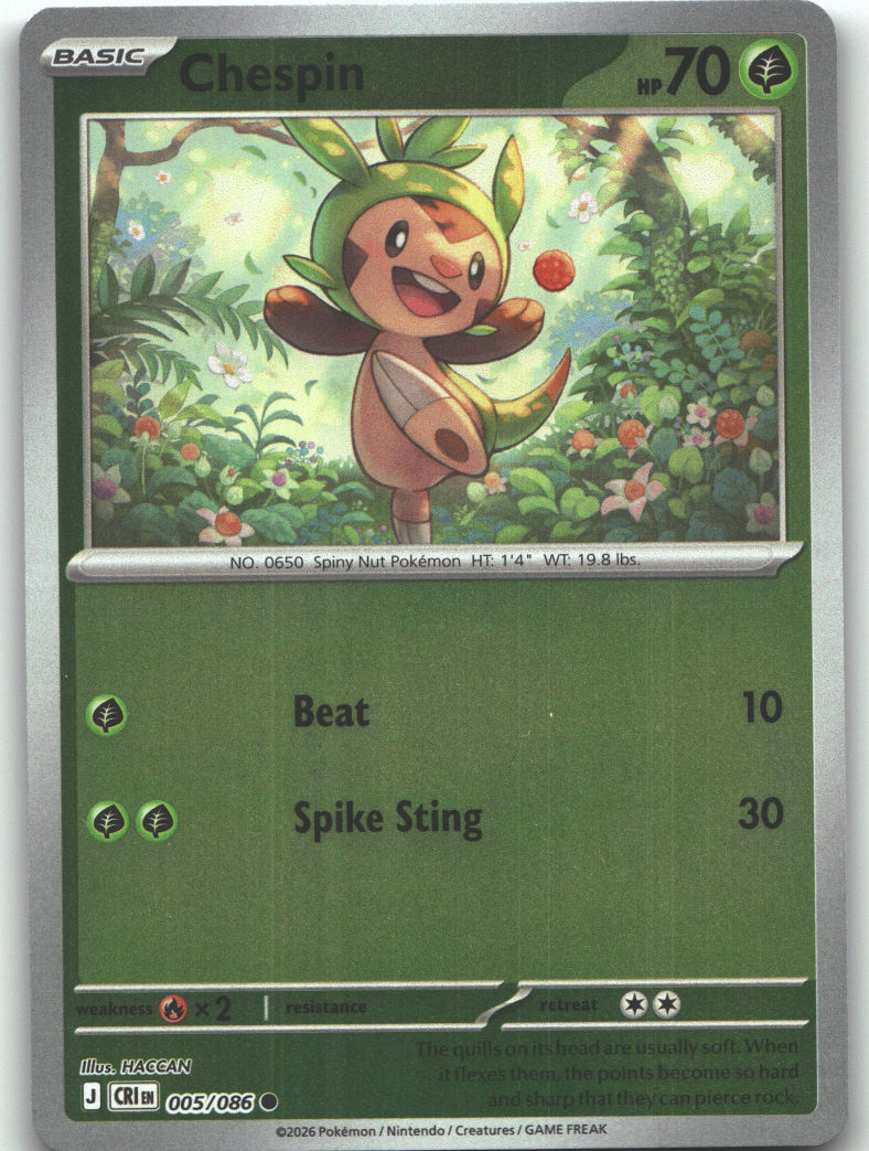 Chespin - 005/086