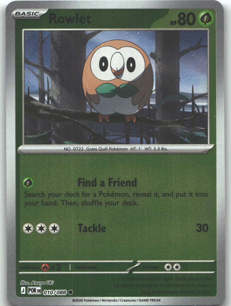 Rowlet - 010/088