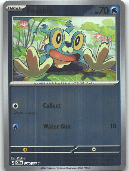 Froakie - 020/086
