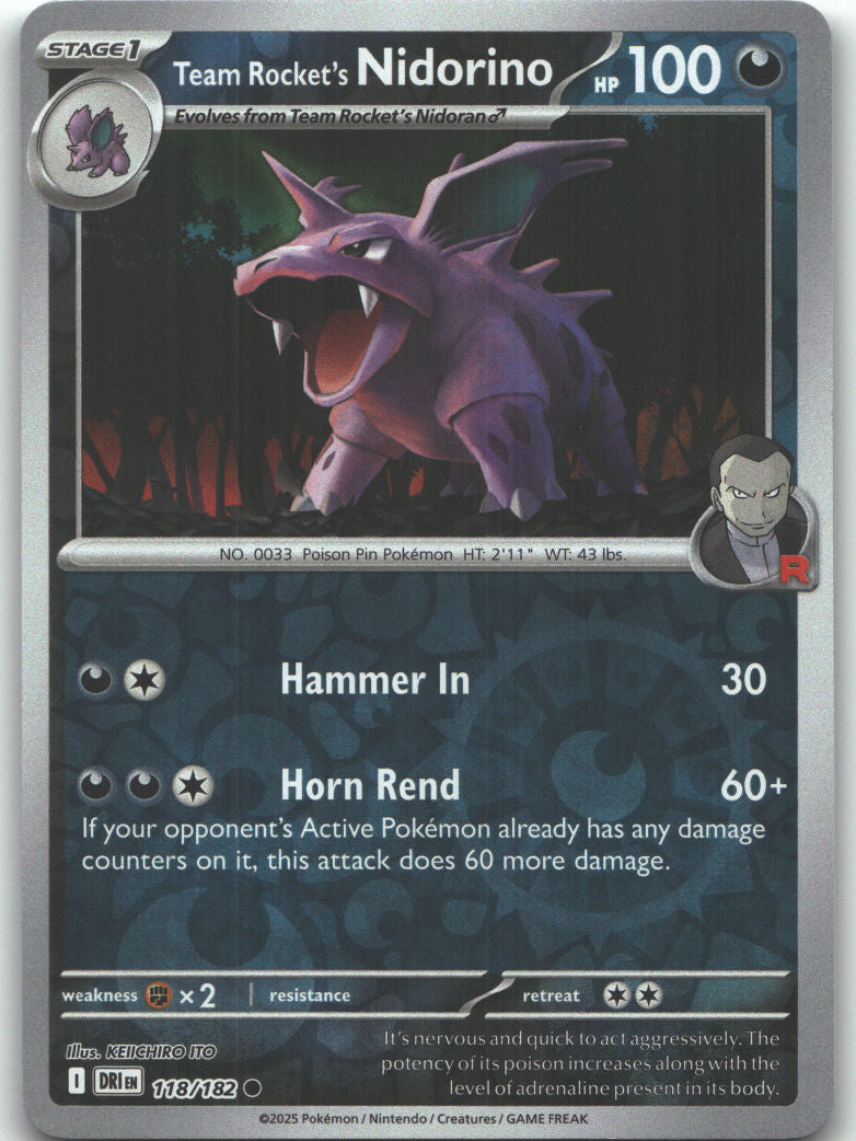 Team Rocket's Nidorino