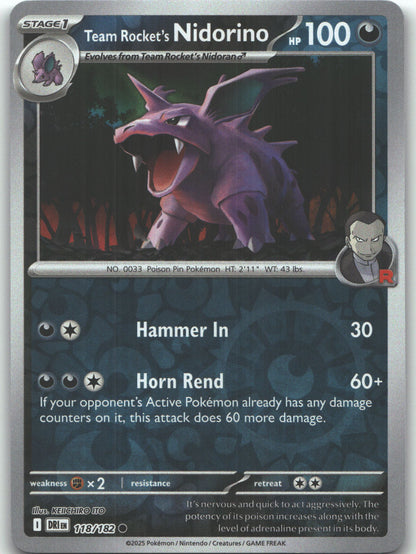 Team Rocket's Nidorino