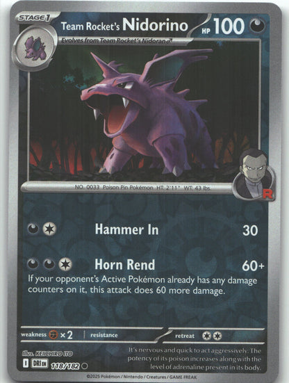 Team Rocket's Nidorino