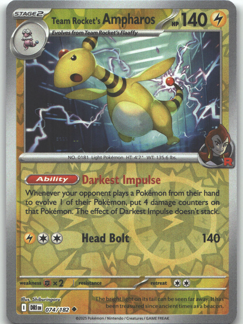 Team Rocket's Ampharos