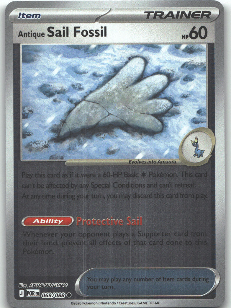 Antique Sail Fossil