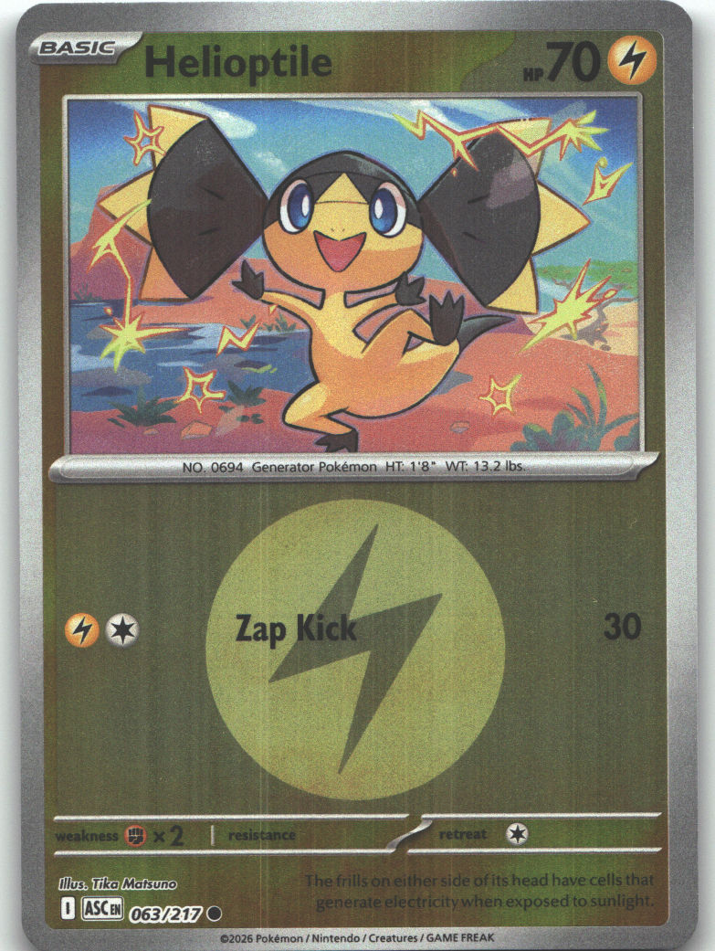 Helioptile (Energy Symbol Pattern)