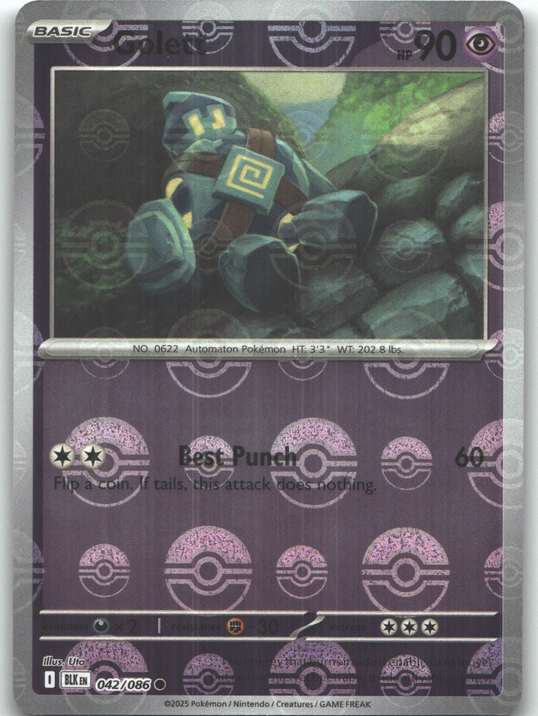 Golett (Poke Ball Pattern)