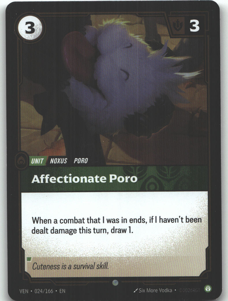 Affectionate Poro