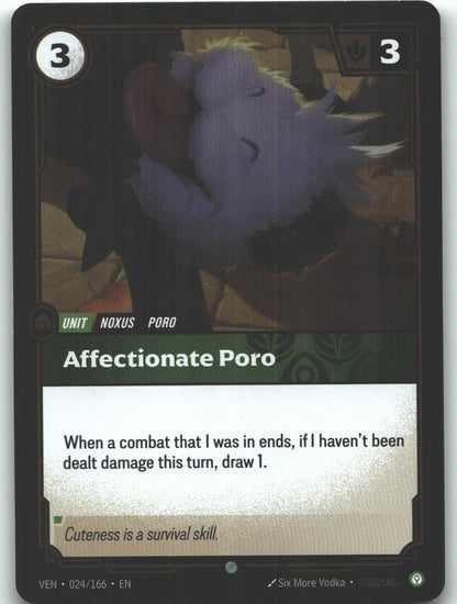 Affectionate Poro