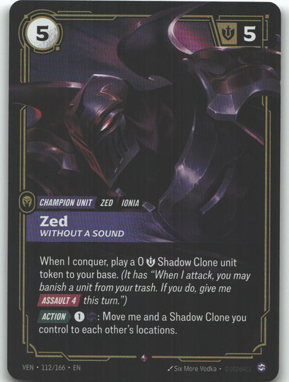 Zed - Without a Sound