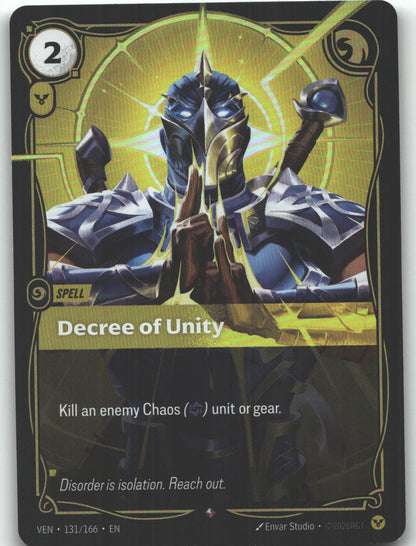 Decree of Unity