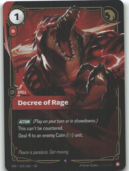 Decree of Rage