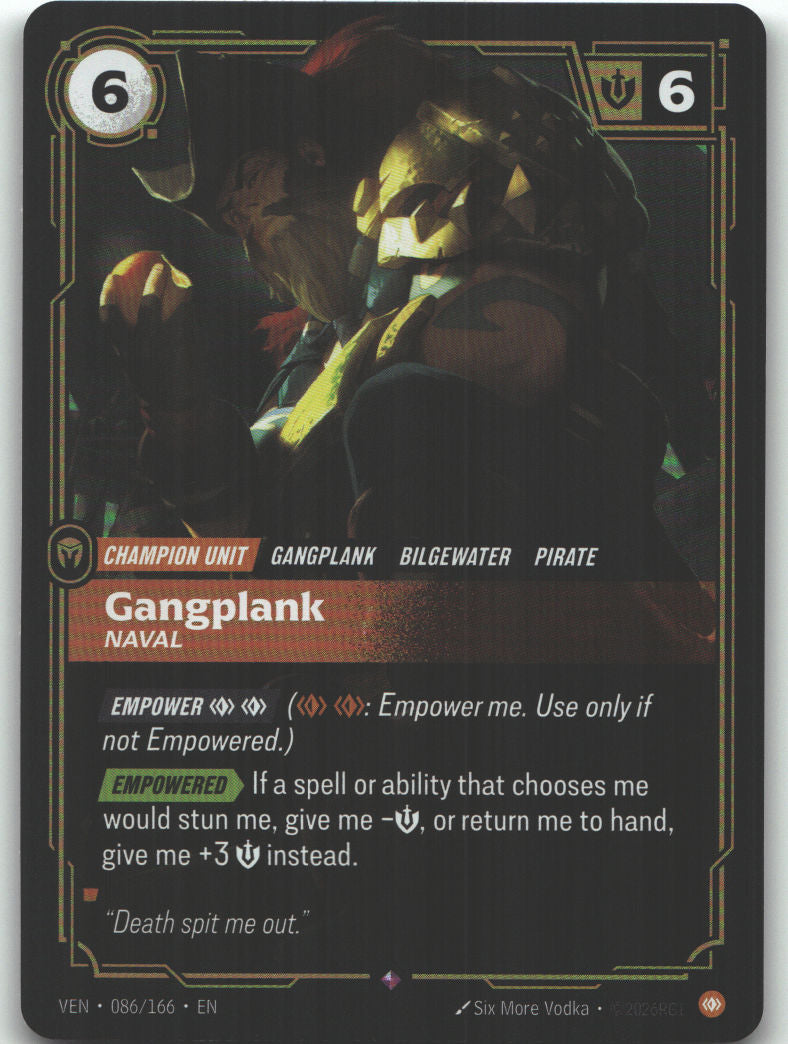 Gangplank - Naval