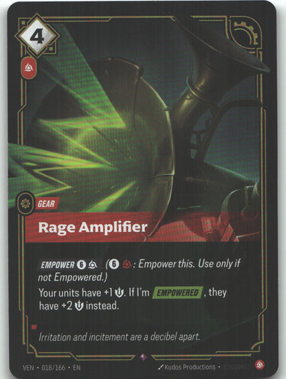 Rage Amplifier
