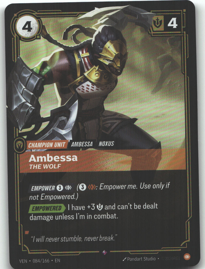 Ambessa - The Wolf