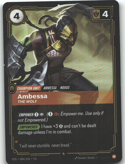 Ambessa - The Wolf