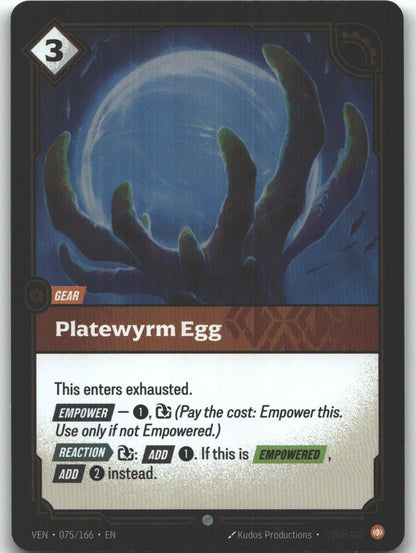 Platewyrm Egg