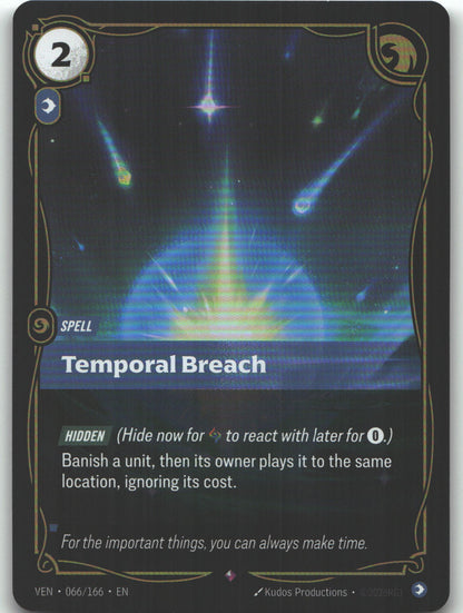 Temporal Breach