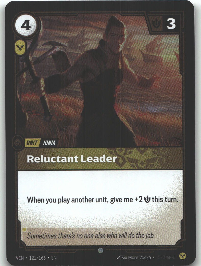 Reluctant Leader