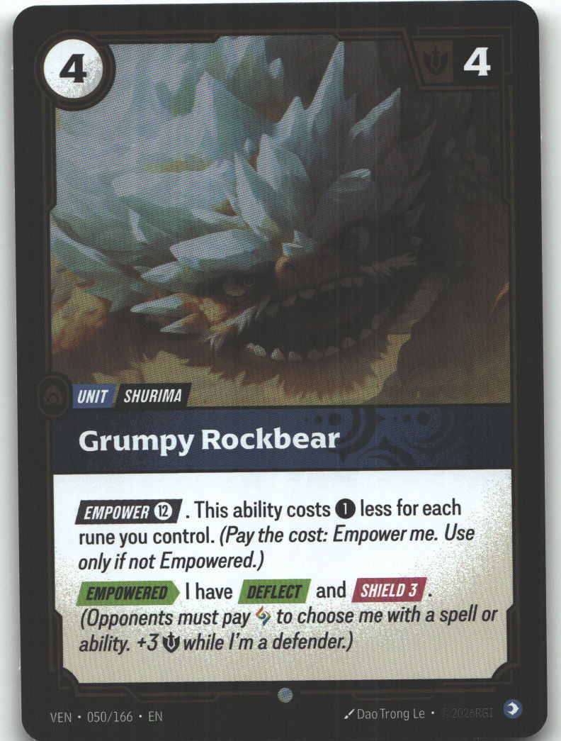 Grumpy Rockbear