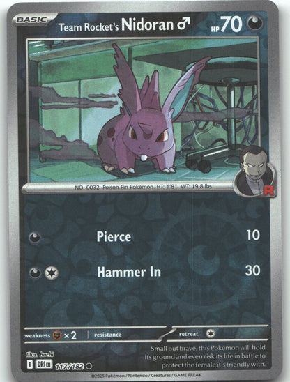 Team Rocket's Nidoran M