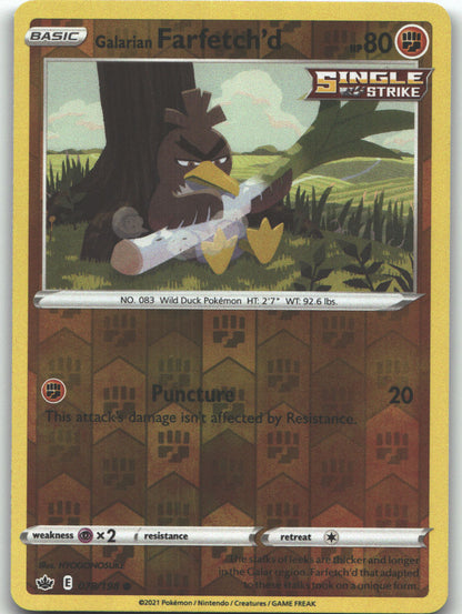 Galarian Farfetch'd