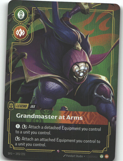 Jax - Grandmaster At Arms