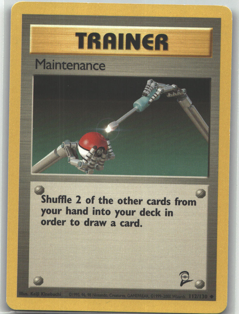 Maintenance