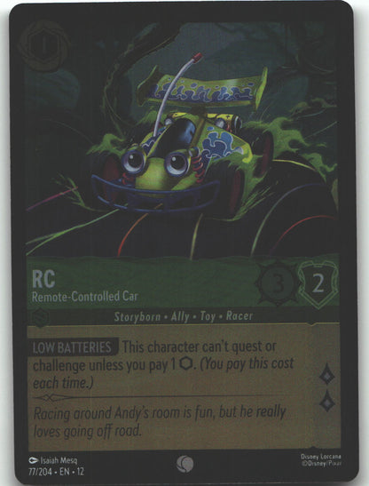 RC - Remote-Controlled Car