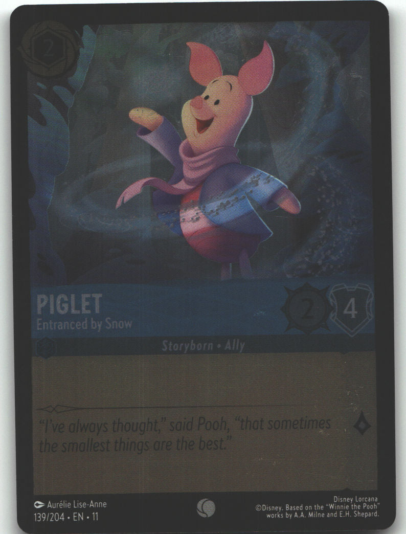 Piglet - Entranced by Snow