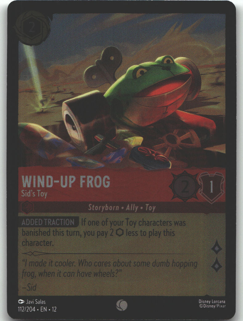 Wind-Up Frog - Sid's Toy