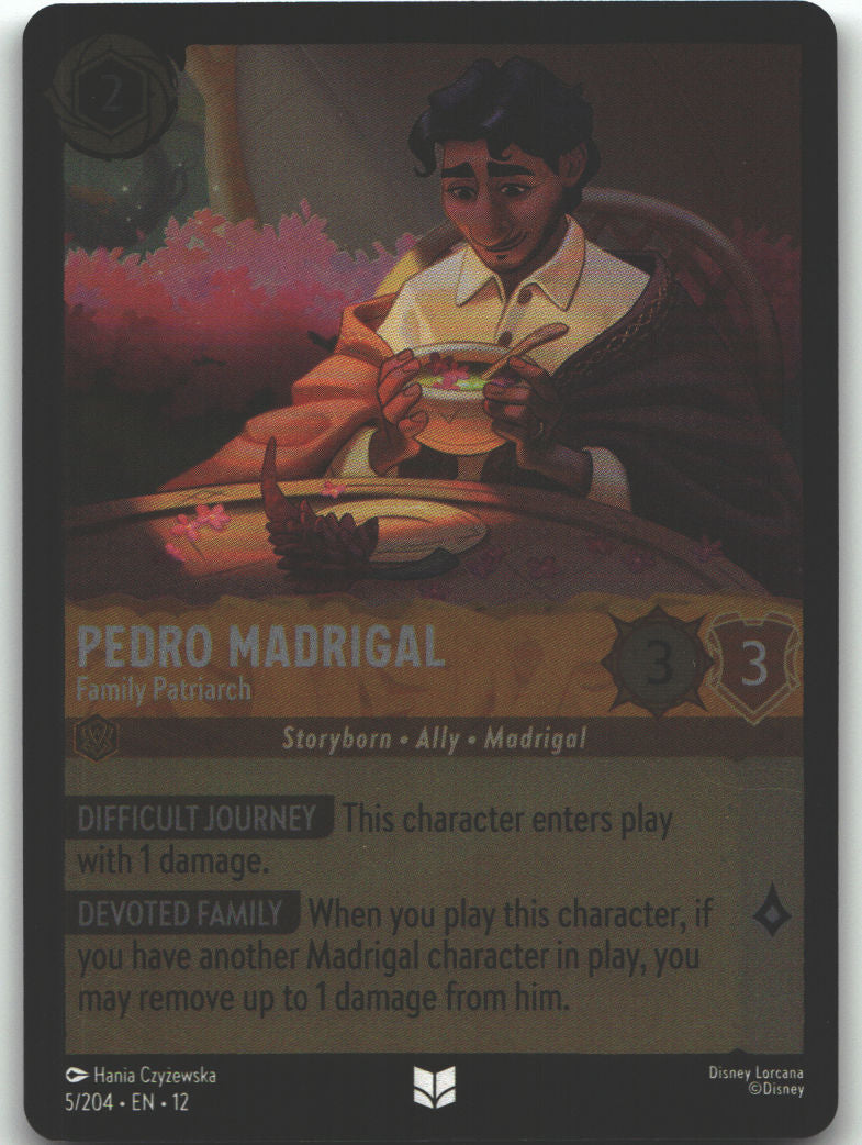 Pedro Madrigal - Family Patriarch