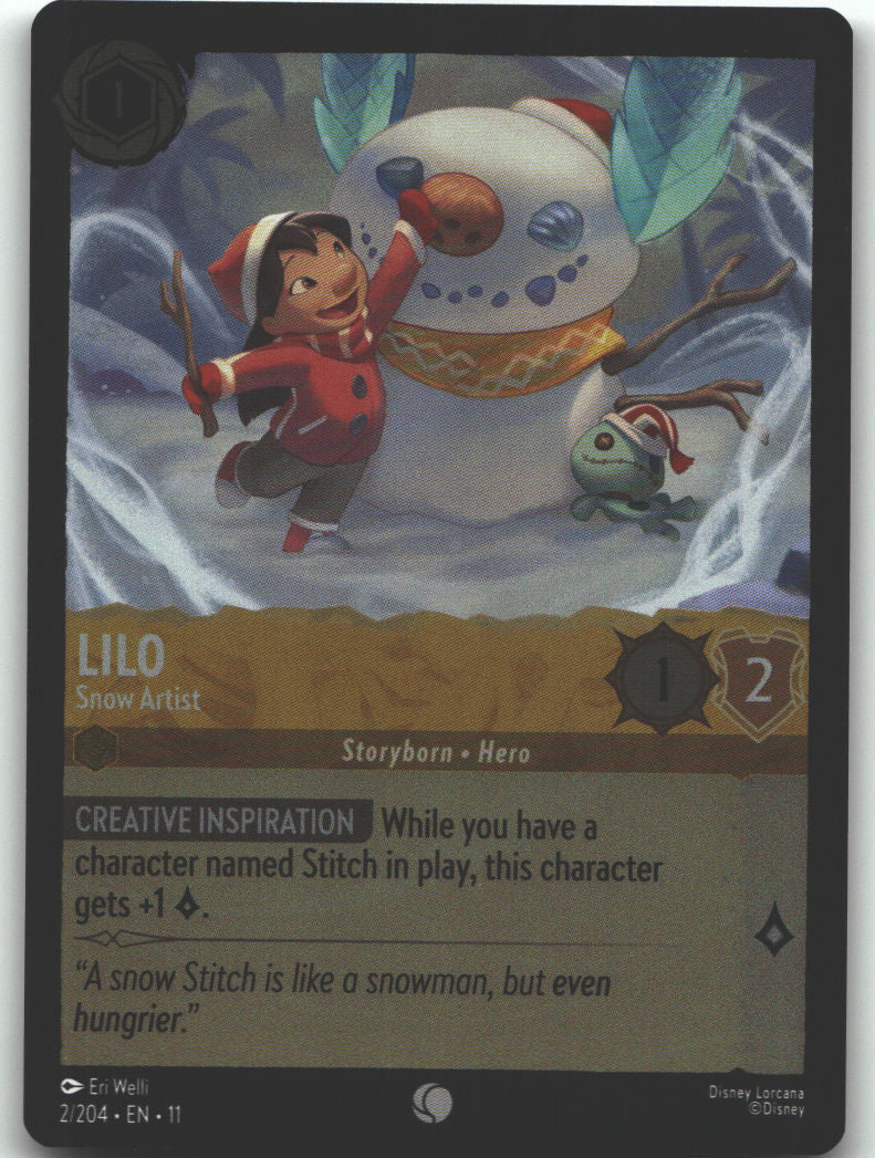 Lilo - Snow Artist