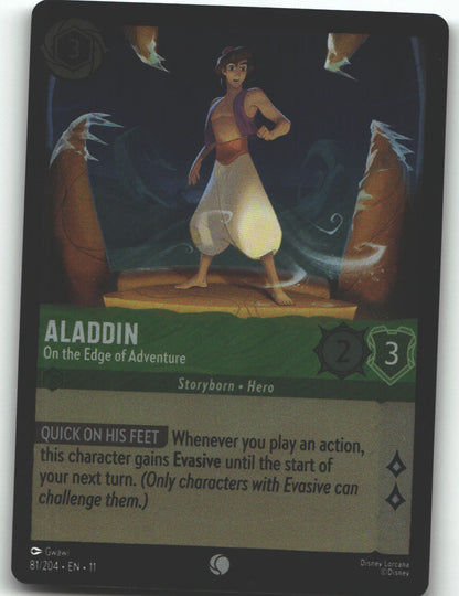 Aladdin - On the Edge of Adventure